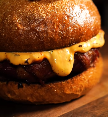 Bacon-Wrapped Big Burger