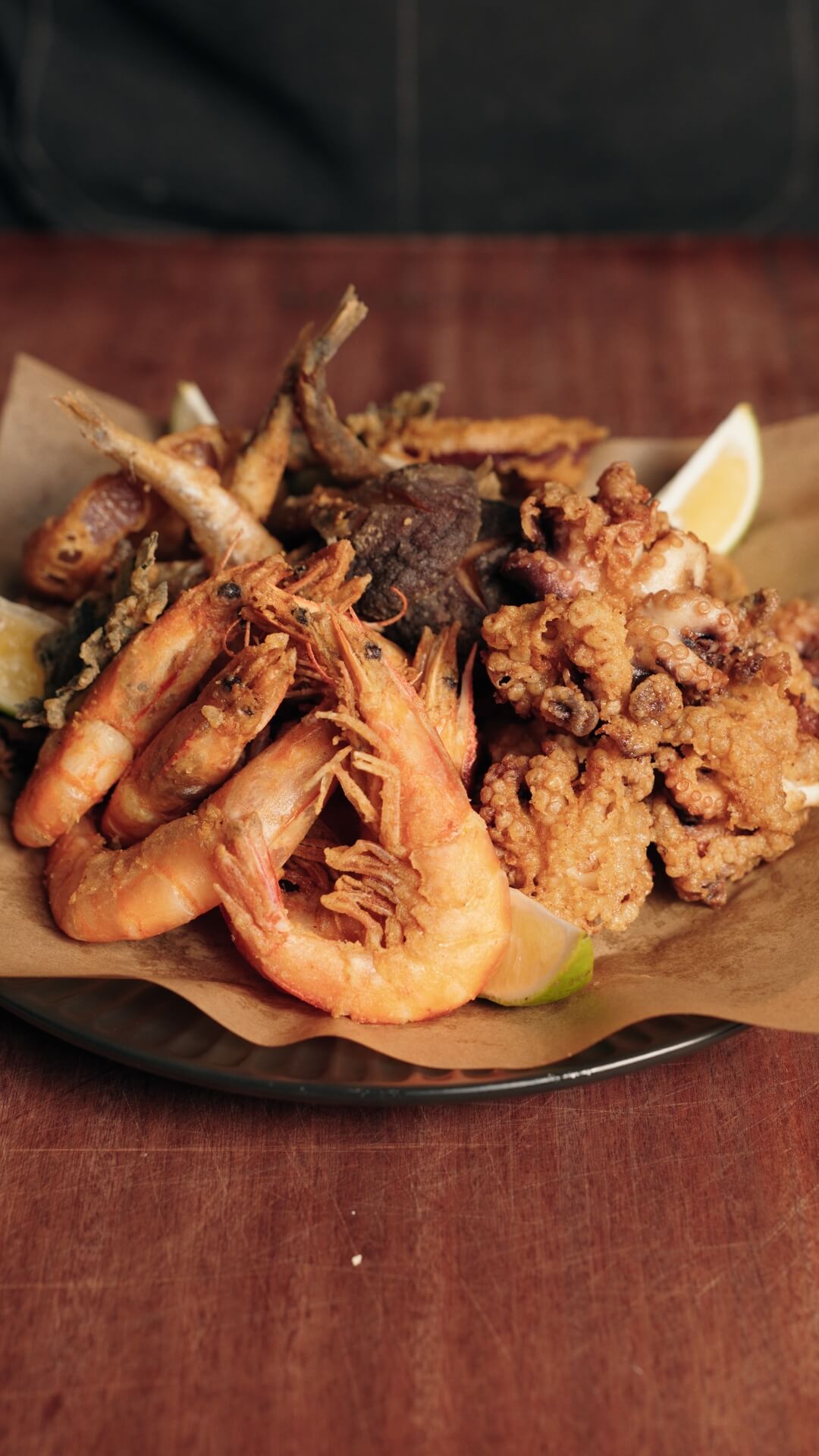 Deep Fried Seafood Platter