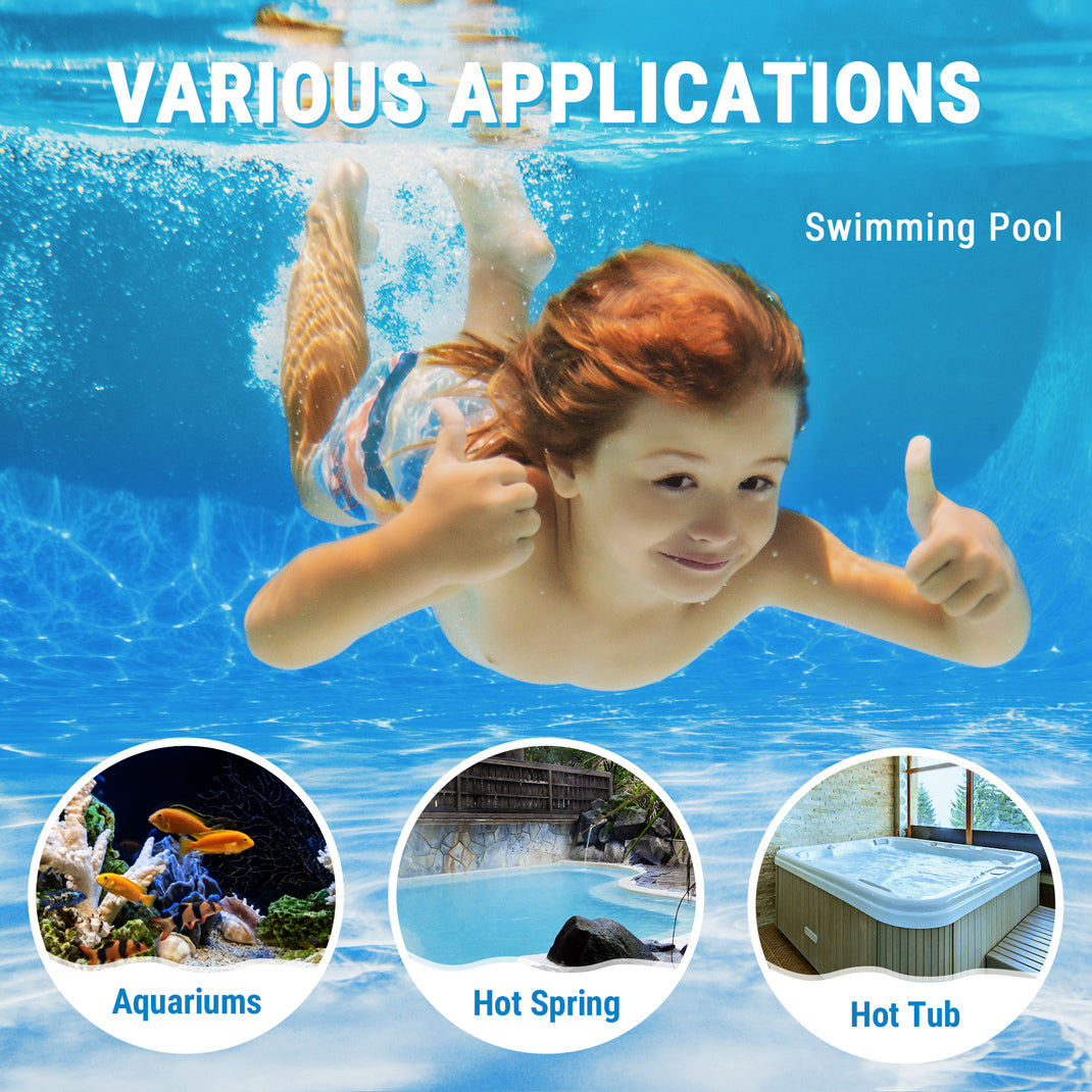 ThermoPro TP211B Digital 500-ft Wireless Pool Thermometer