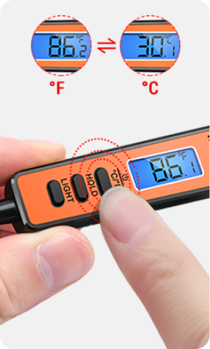 TP01A Instant Read Meat Thermometer