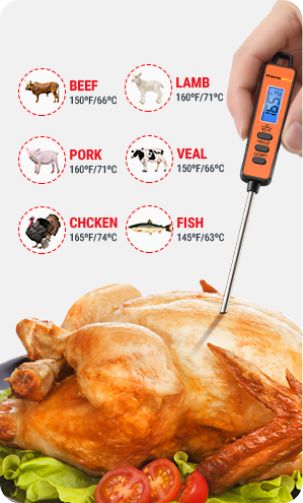 TP01A Instant Read Meat Thermometer