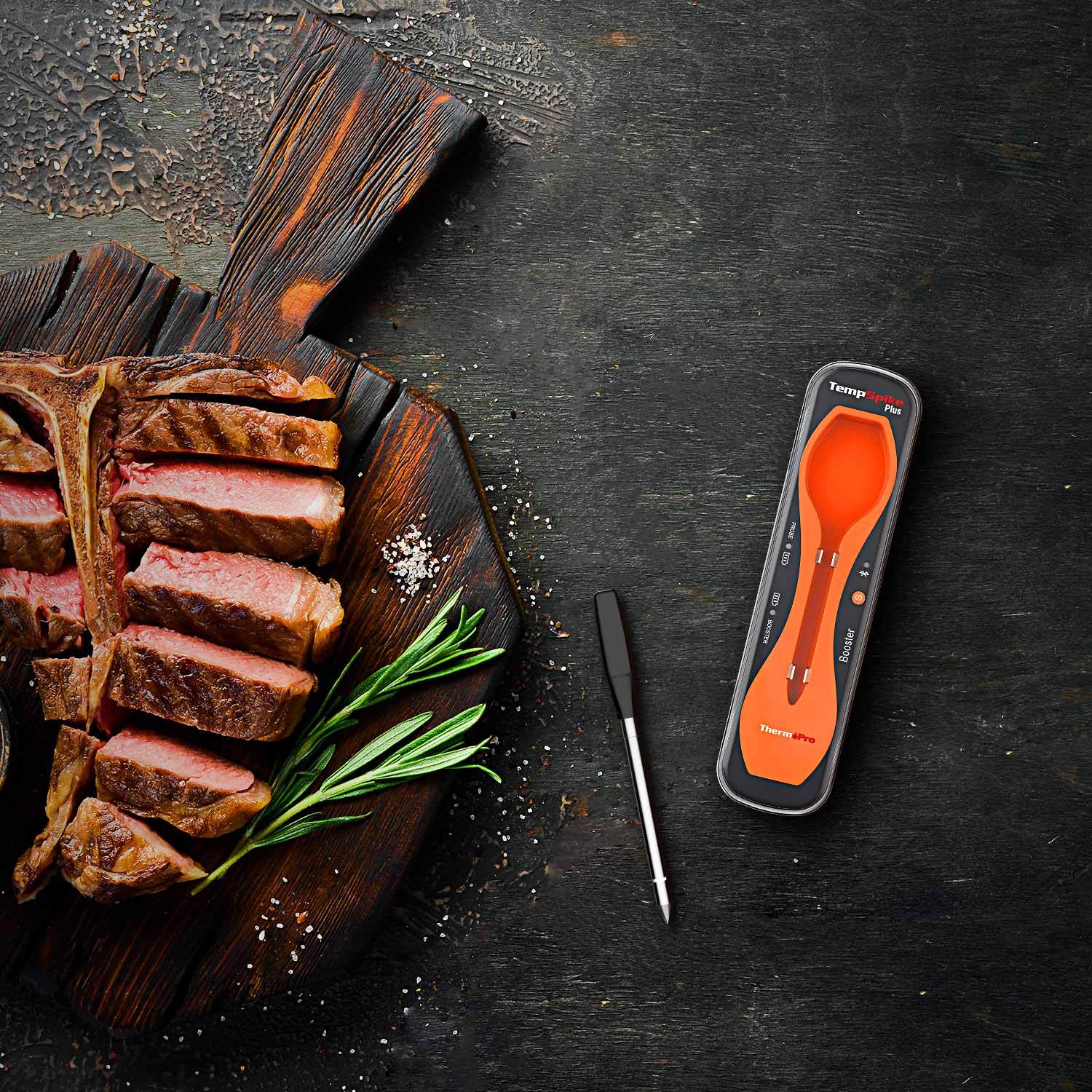 Termómetro inalámbrico para carne TP970 TempSpike Plus (Compra 1 y llévate 1 GRATIS)