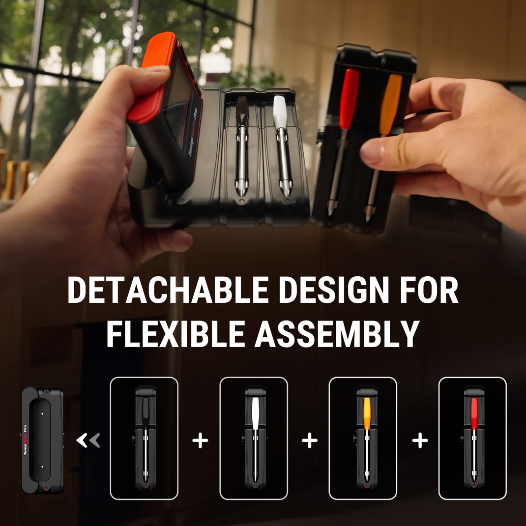 Thermomètre à viande Wi-Fi TP980 TempSpike Pro 4 sondes