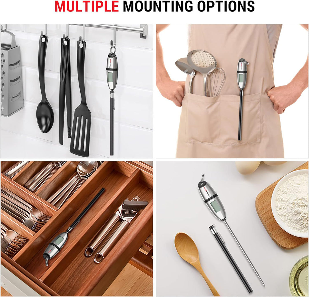 TP02S 2-Packs Instant-Read Meat Thermometers