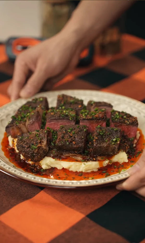 Steak au beurre de cow-boy