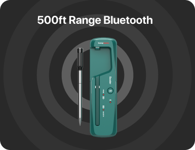 Termómetro para carne Bluetooth TP961 TempSpike - Verde