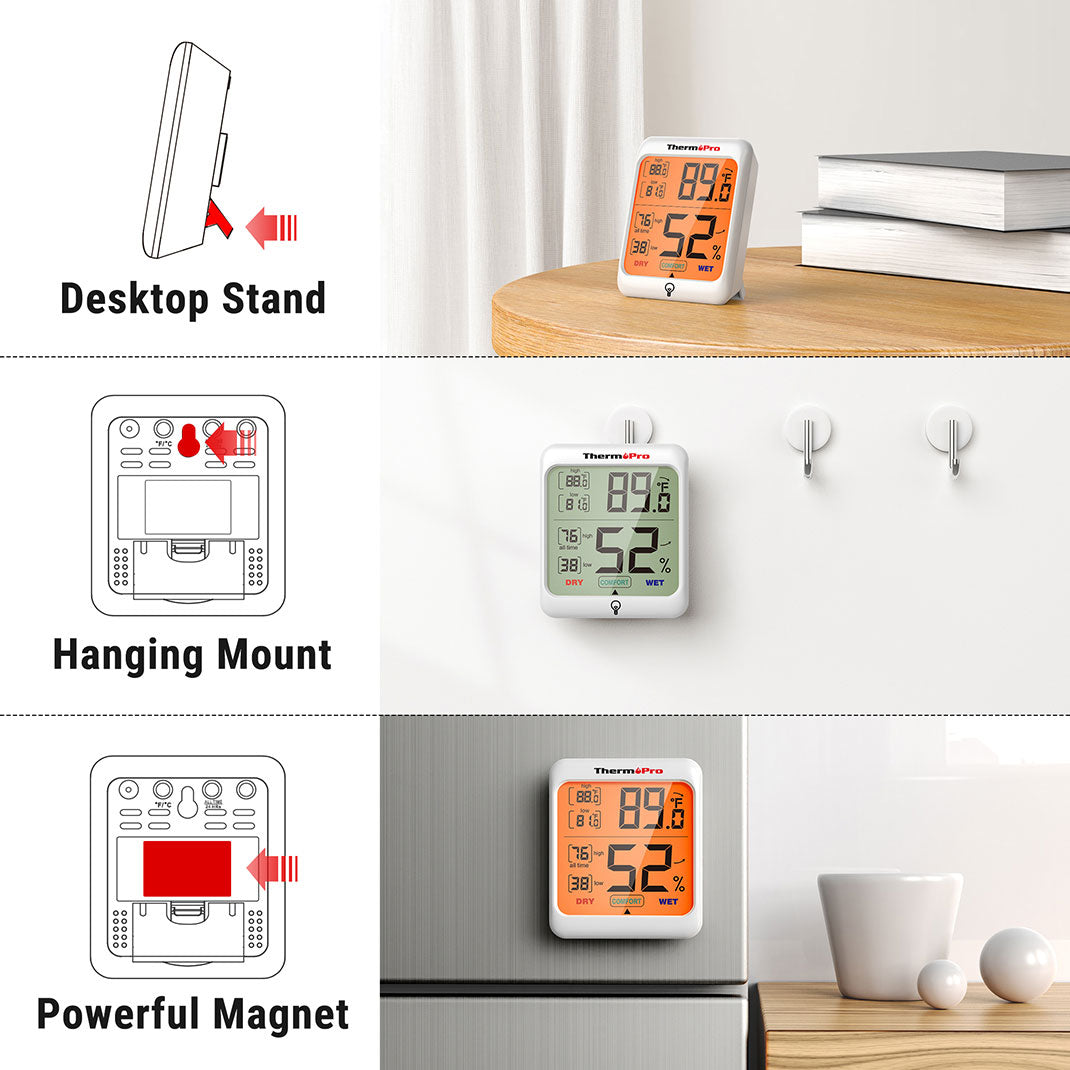 TP53 Indoor Hygrometer Thermometer