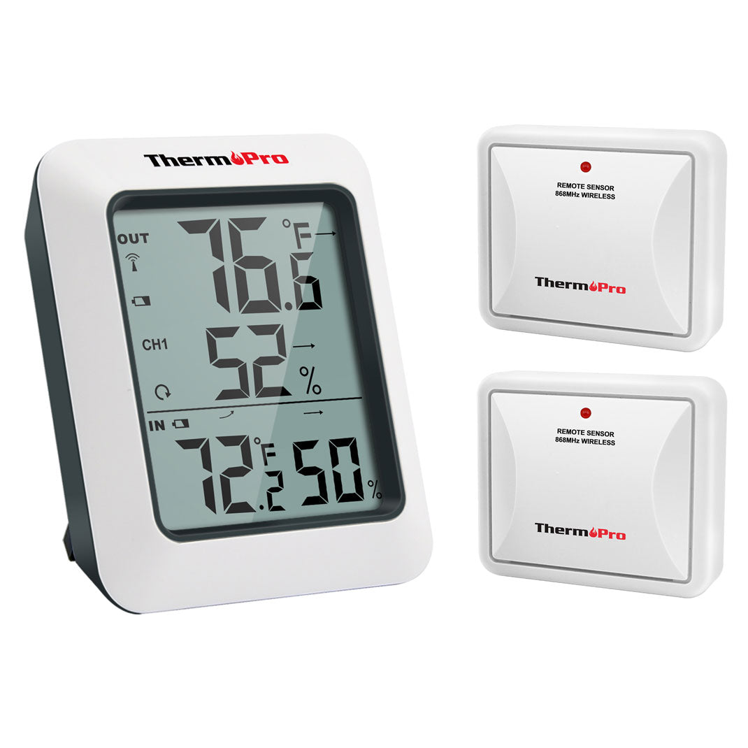 TP60B with 2 Sensors Wireless Thermometer Hygrometer