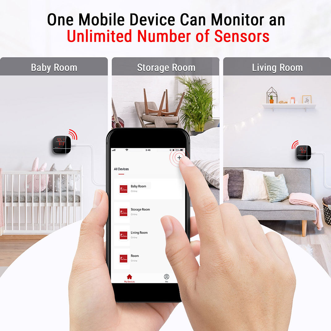 TP90 WiFi Thermometer Hygrometer