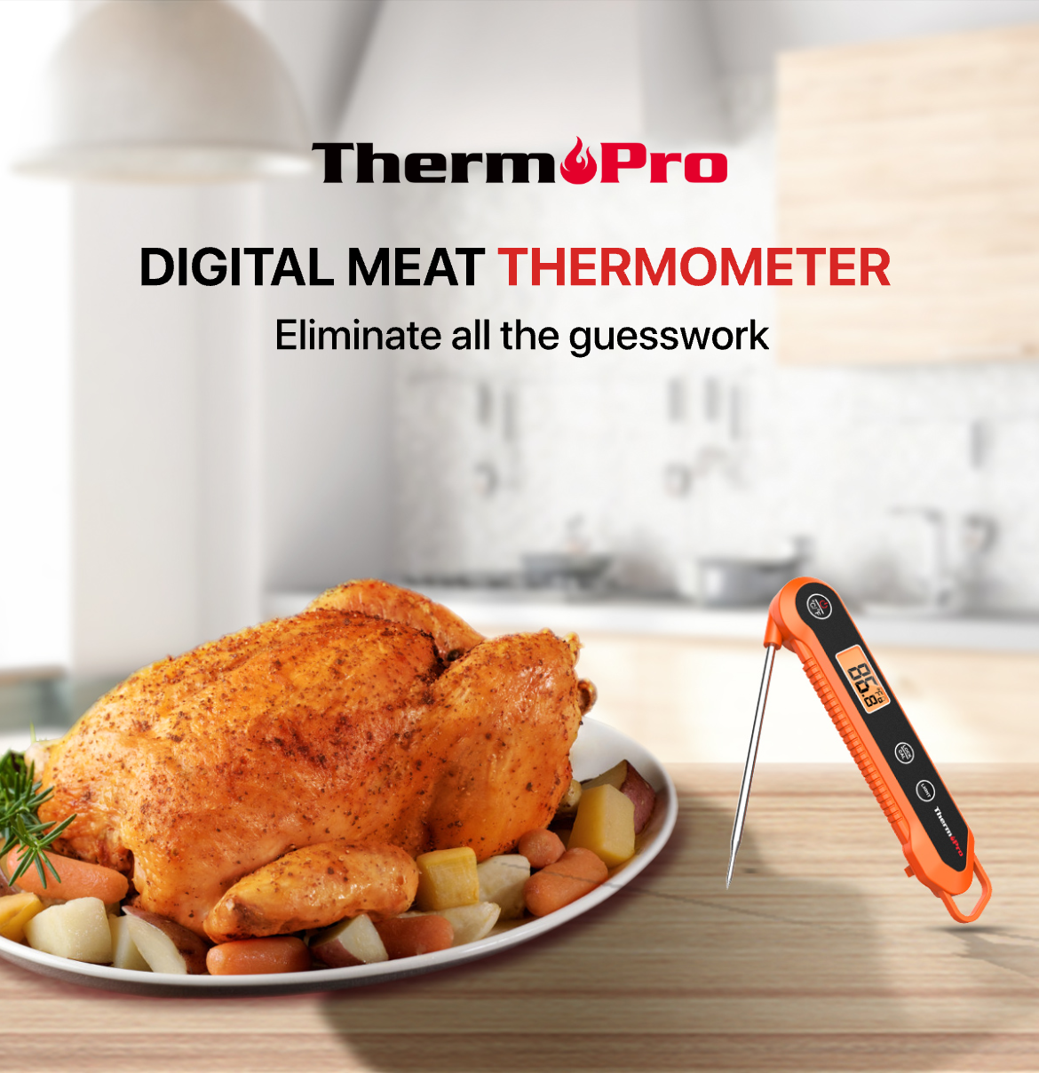 TP03H Instant-Read Meat Thermometer