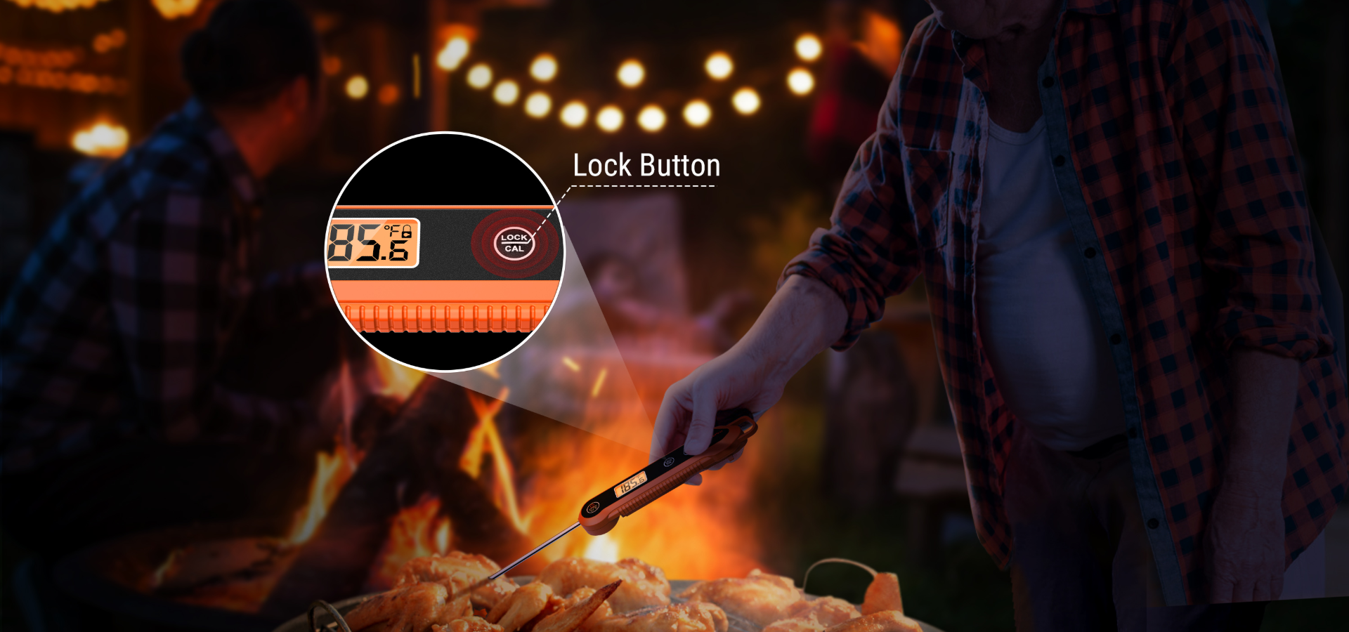 TP03H Instant-Read Meat Thermometer