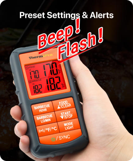 TP08S Wireless Meat Thermometer