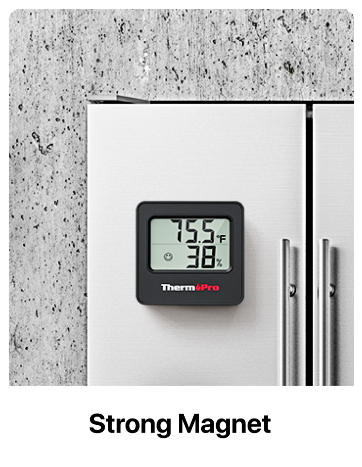 ThermoPro TP157 Lot de 3 hygromètres/thermomètres numériques d'intérieur