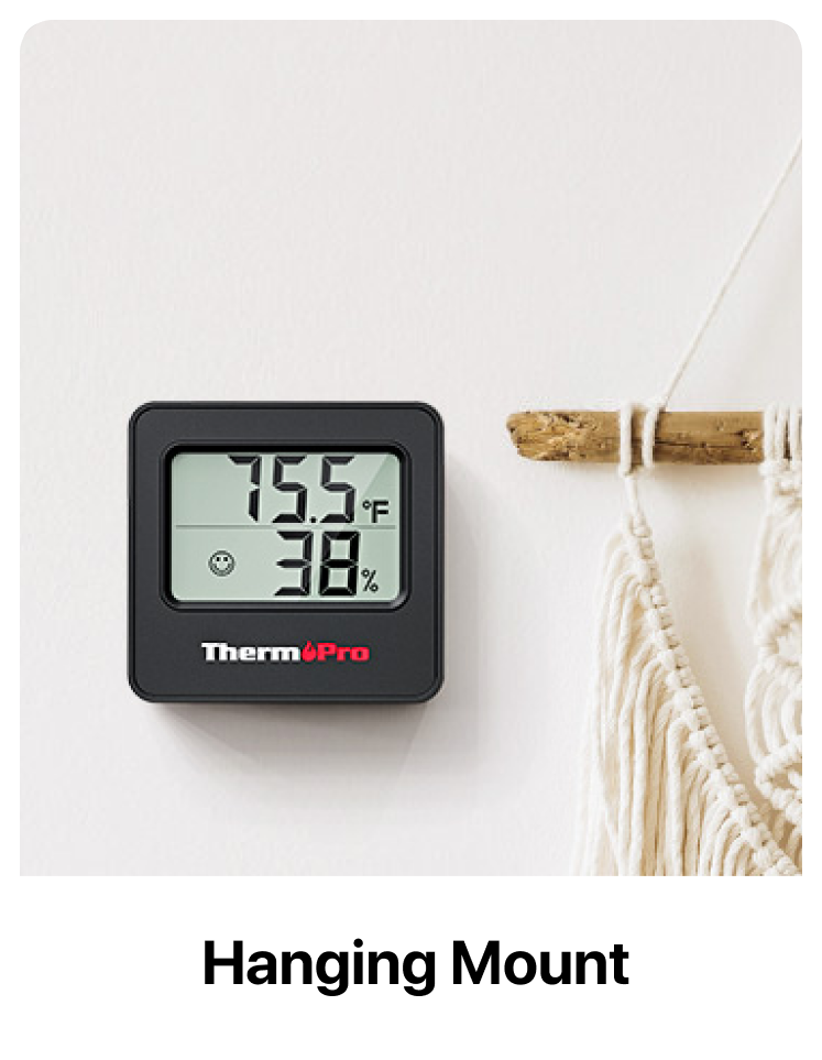 ThermoPro TP157 Lot de 3 hygromètres/thermomètres numériques d'intérieur