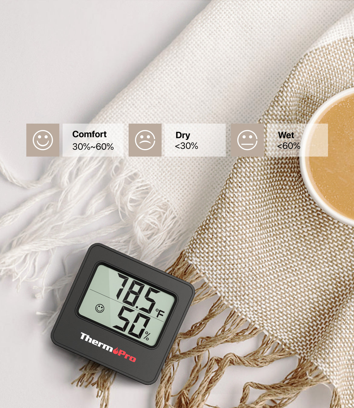 TP157 Indoor Hygrometer Thermometer