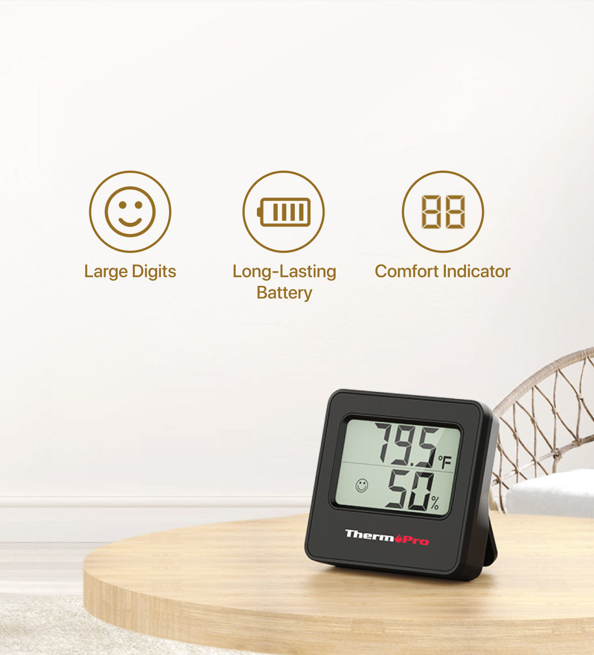 TP157 Indoor Hygrometer Thermometer