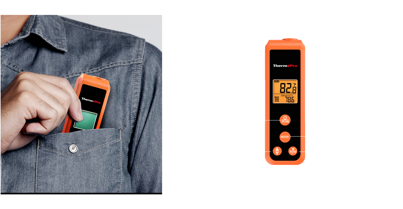 TP410 Infrared Thermometer Gun
