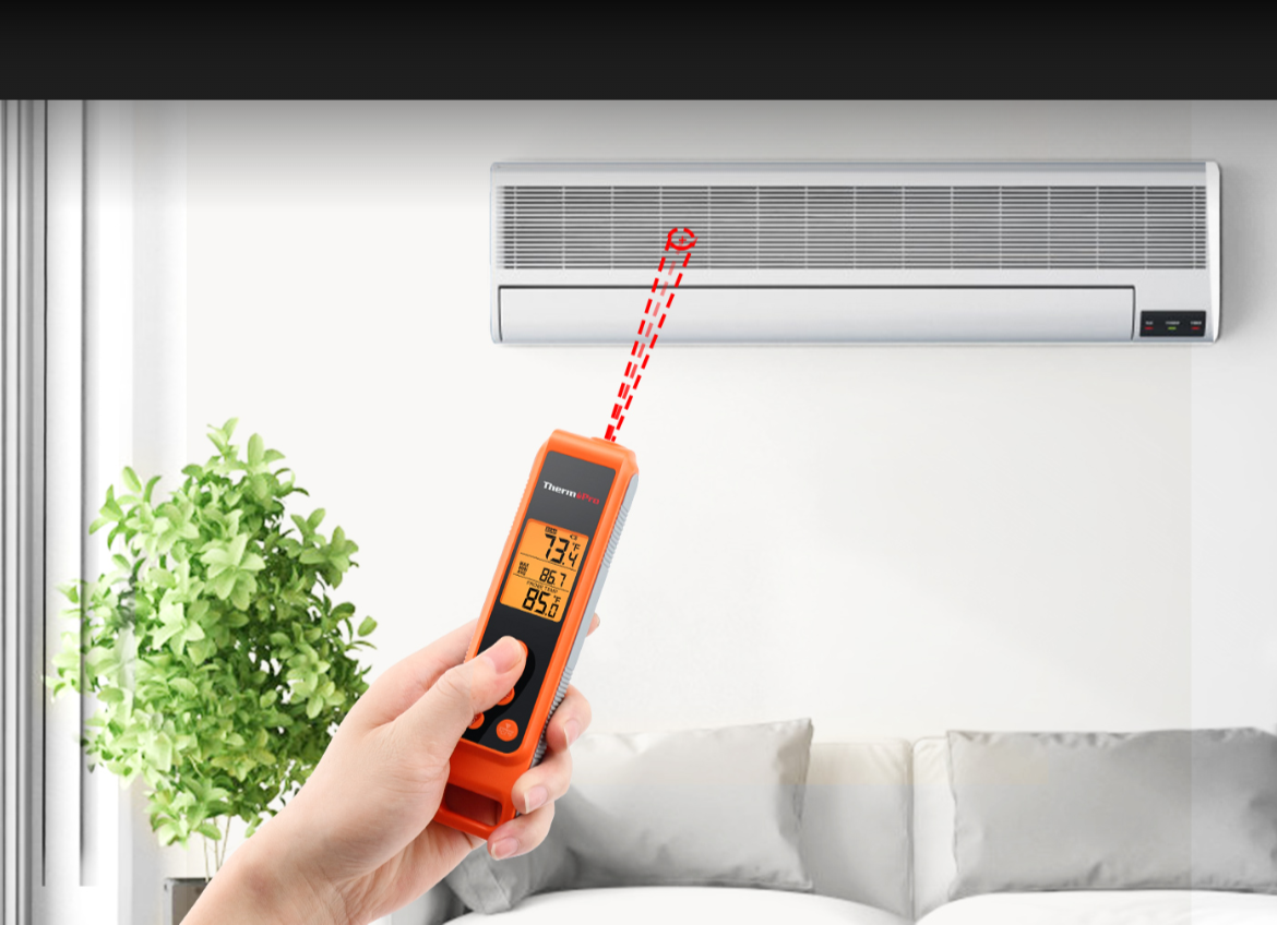 TP420 2-in-1 Instant Read Thermometer for Cooking, Infrared Thermometer