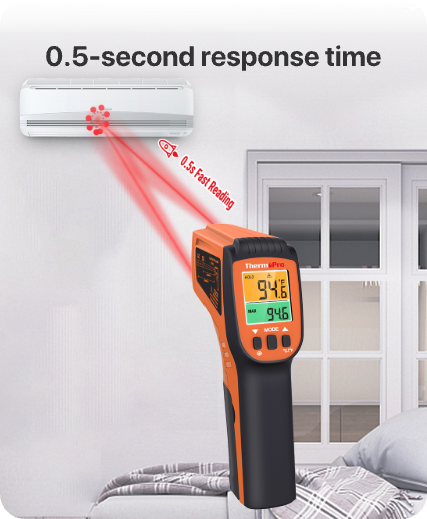TP450 Dual Laser Thermometer Gun