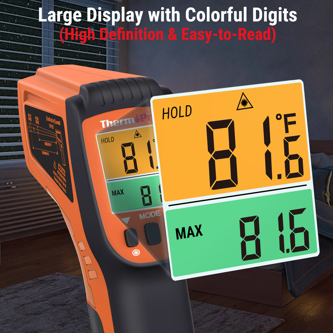 TP450 Dual Laser Thermometer Gun