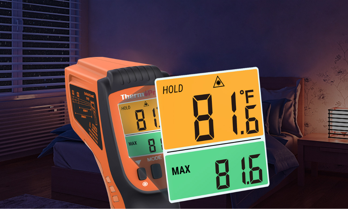 TP450 Dual Laser Thermometer Gun