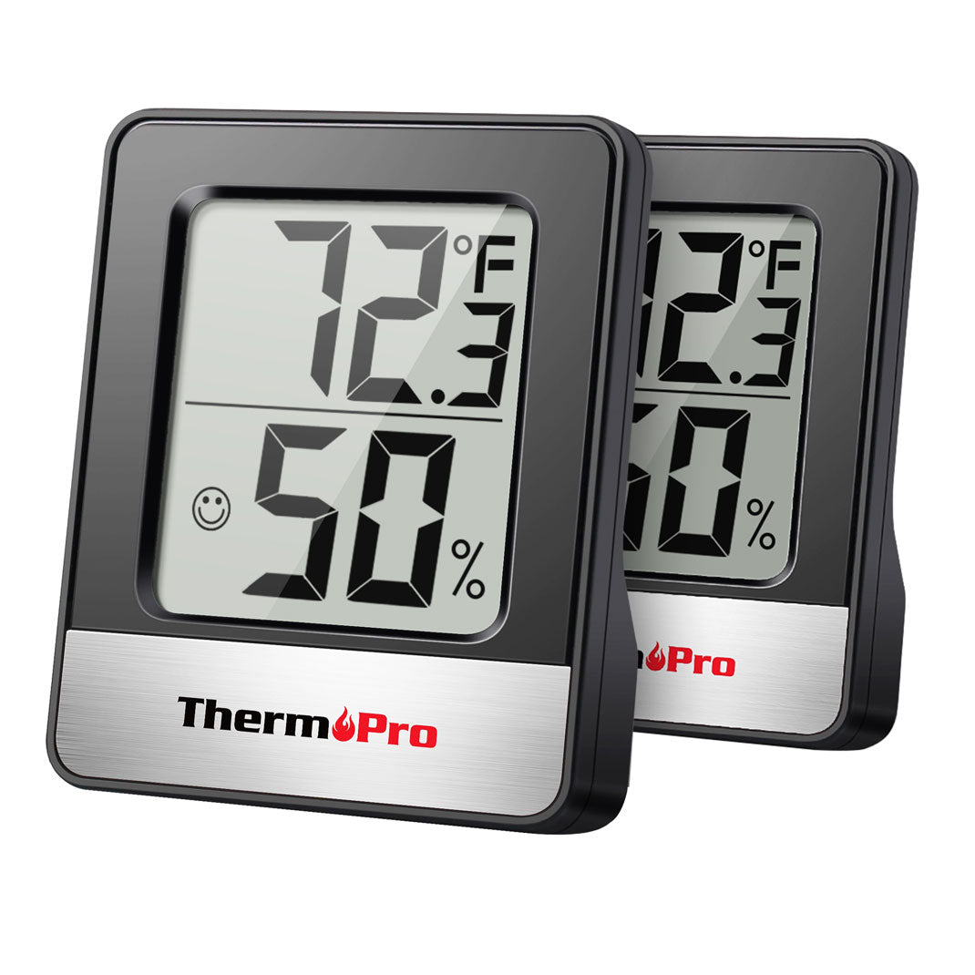 TP49B 2-Pack Indoor Hygrometer/Thermometer