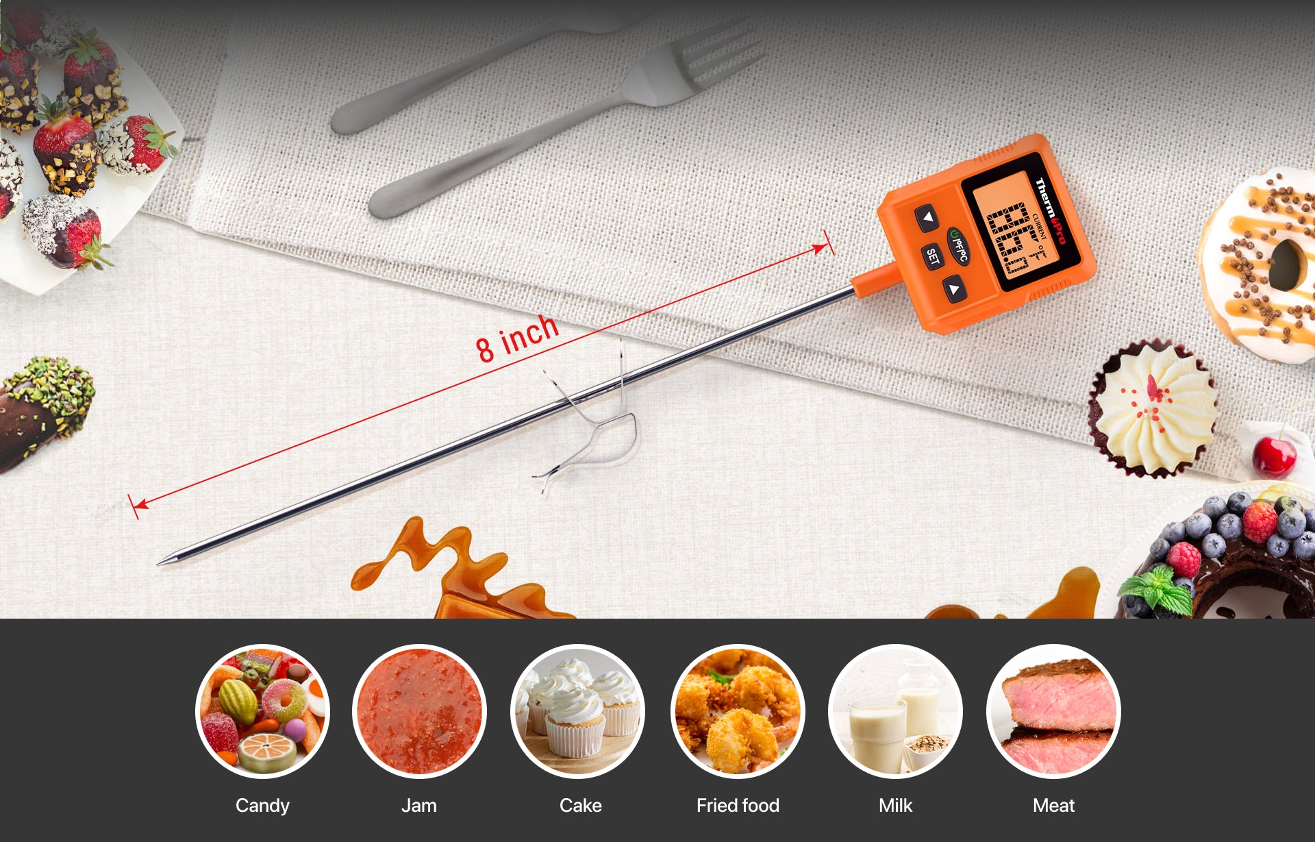 TP511 Candy Thermometer