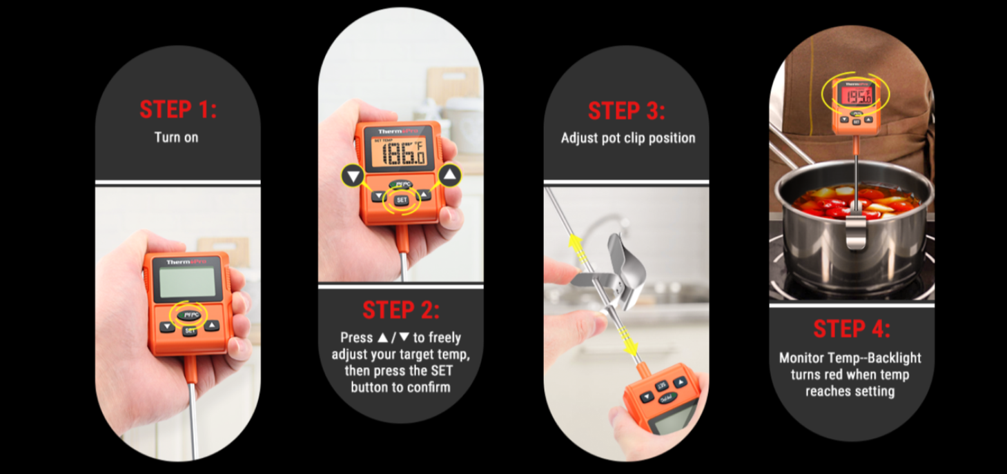 TP511 Candy Thermometer