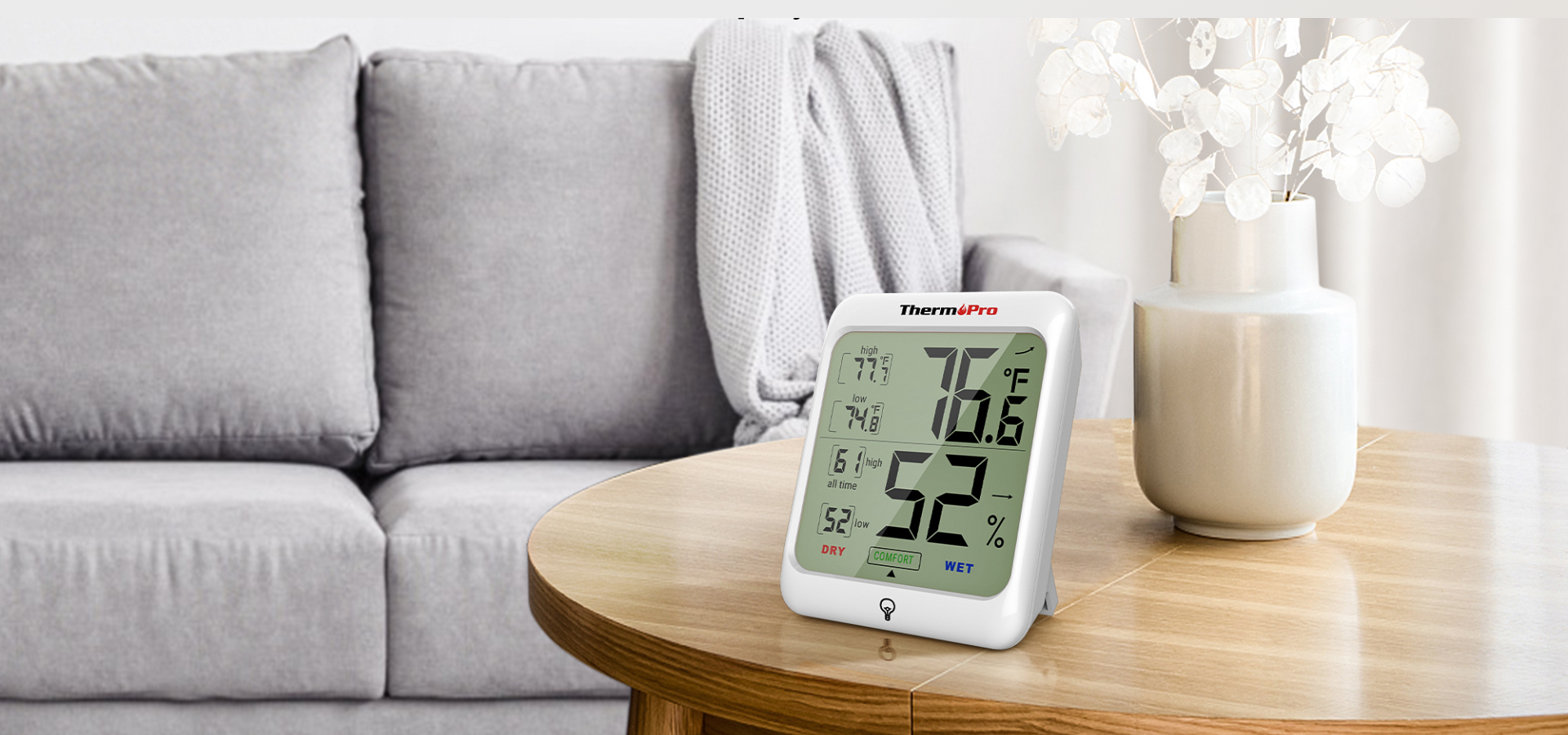 TP53 Indoor Hygrometer Thermometer