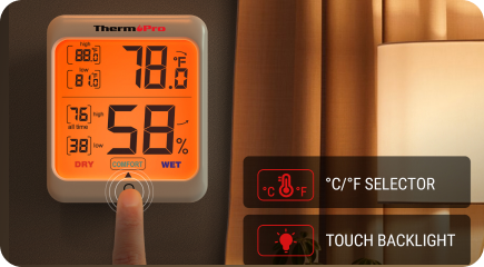 TP53 Indoor Hygrometer Thermometer