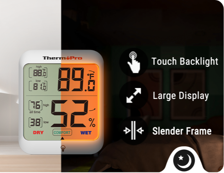 TP53 Indoor Hygrometer Thermometer