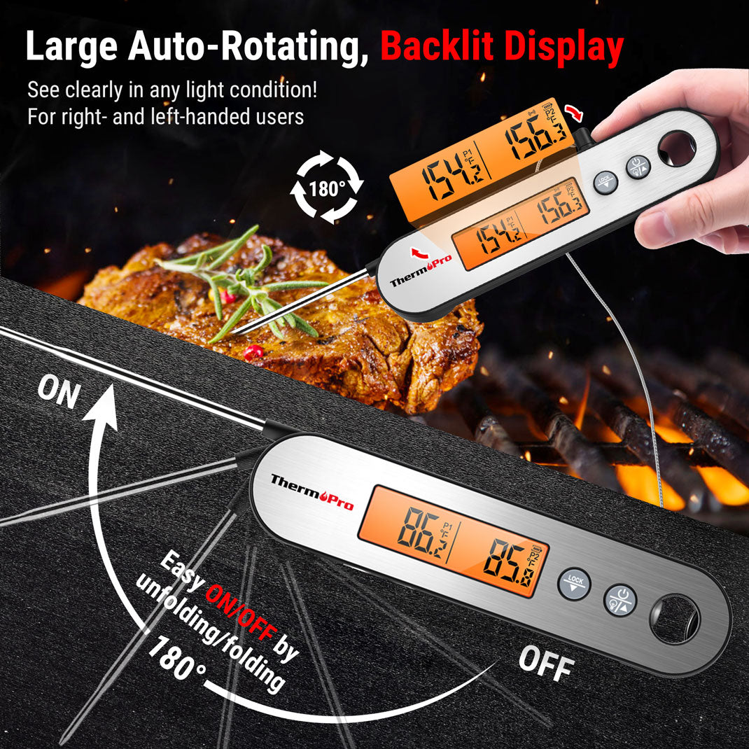 TP610 2-In-1 Meat Thermometer