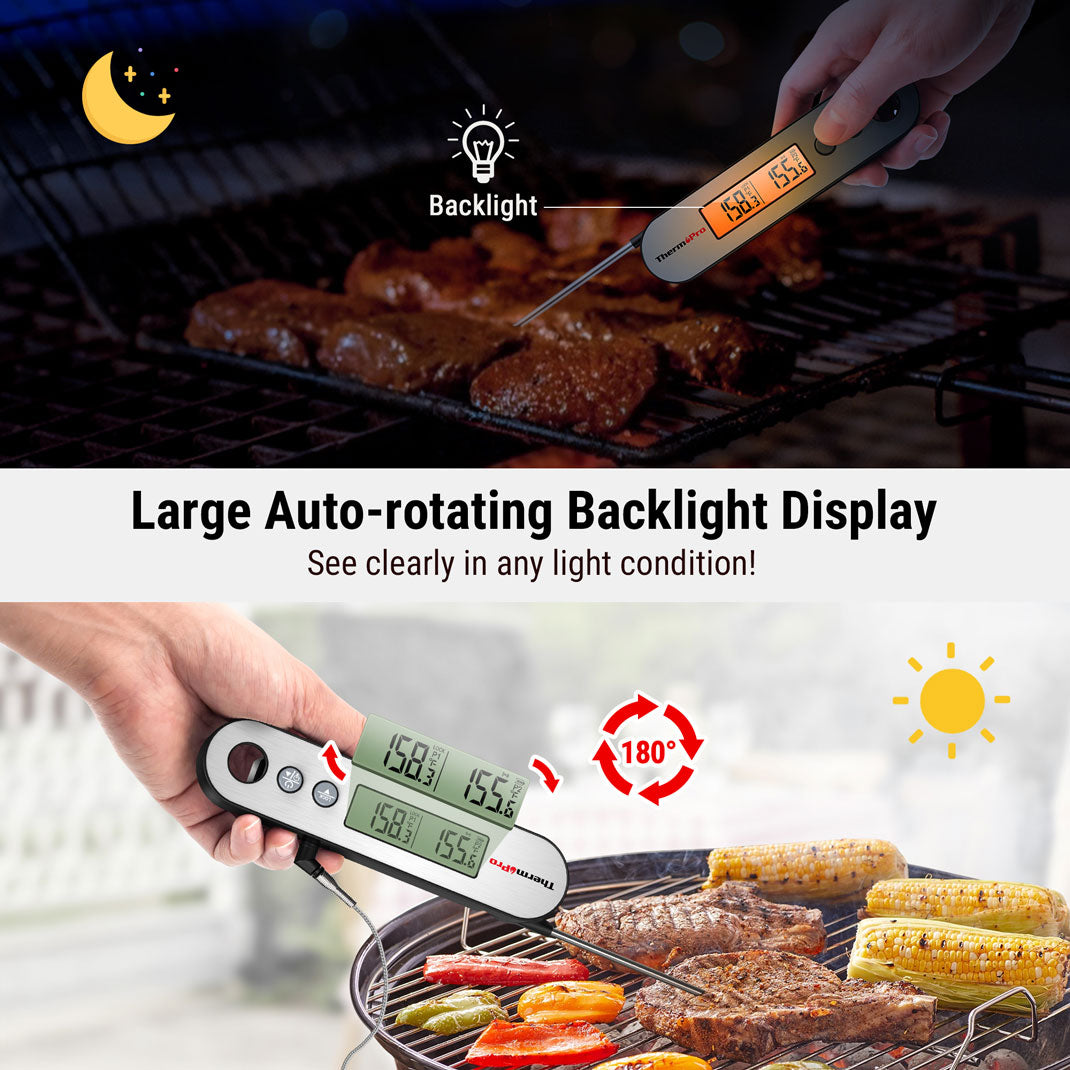 TP610 2-In-1 Meat Thermometer