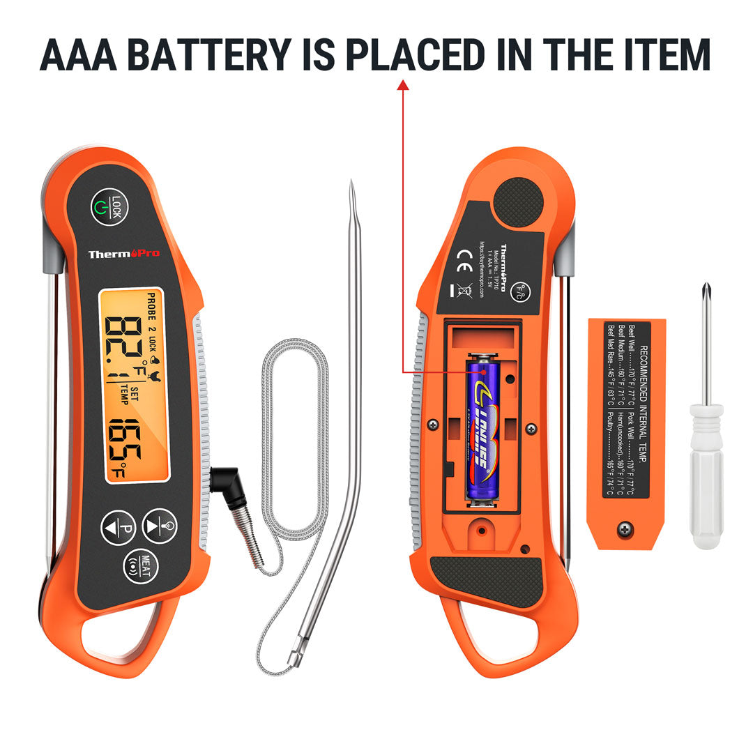 TP710 2-In-1  Meat Thermometer