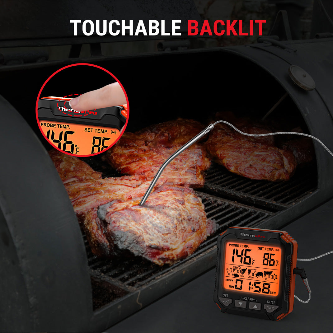 Thermomètre à viande à 1 sonde sans rinçage TP716