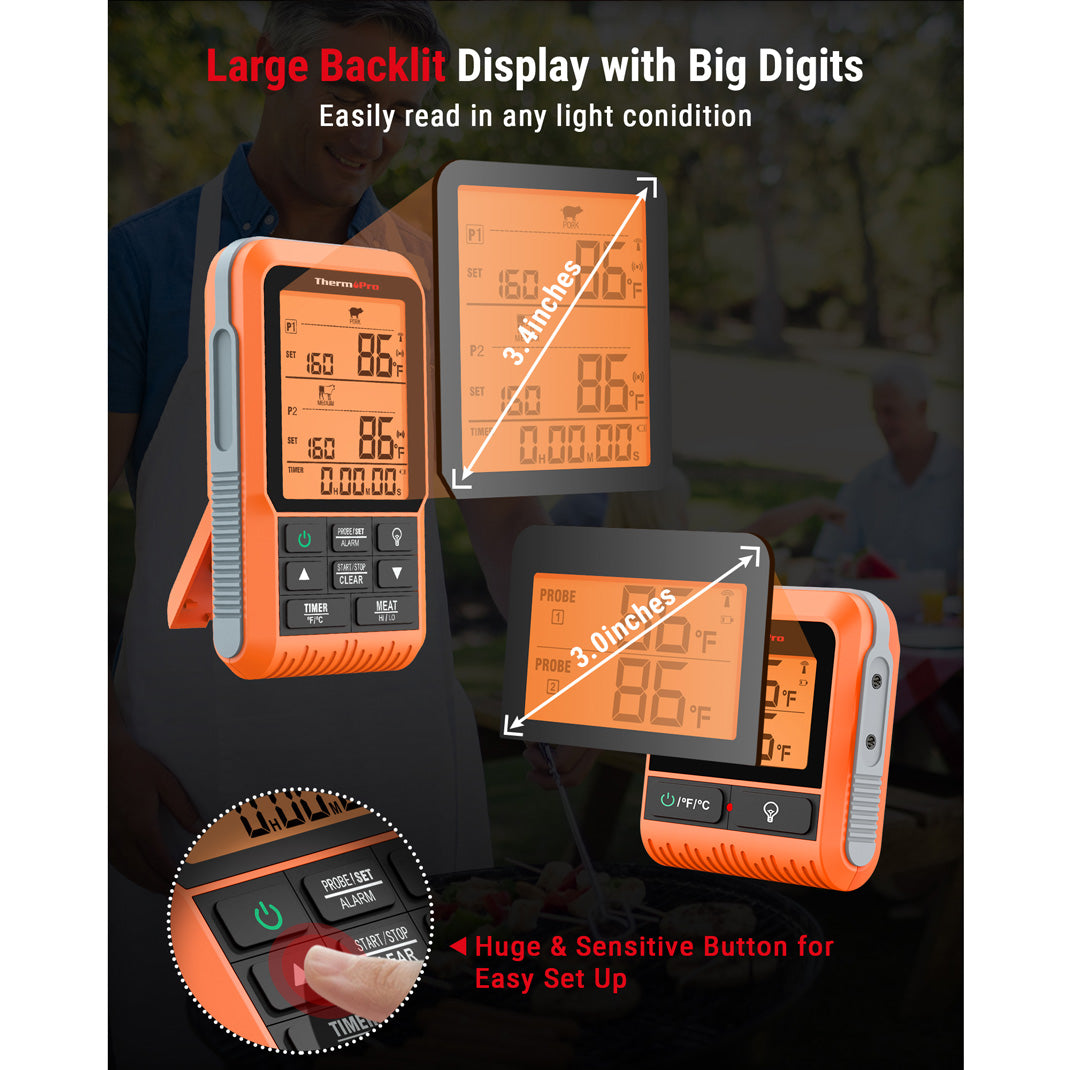 TP826 Wireless Meat Thermometer