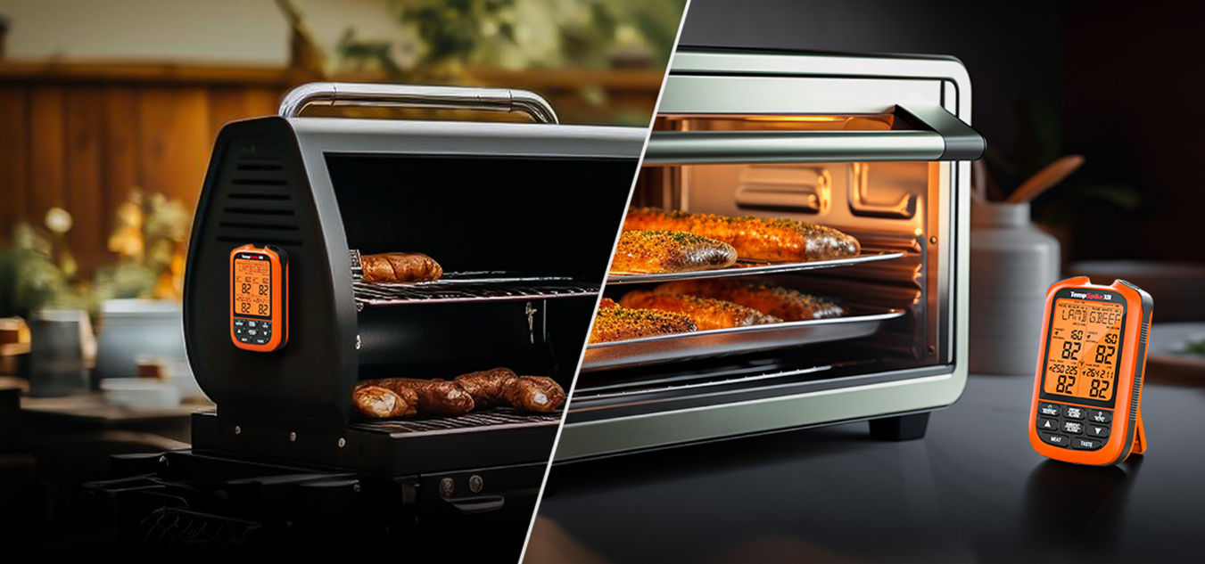 Termómetro inalámbrico para carne TempSpikeXR TP863B de 2000 pies