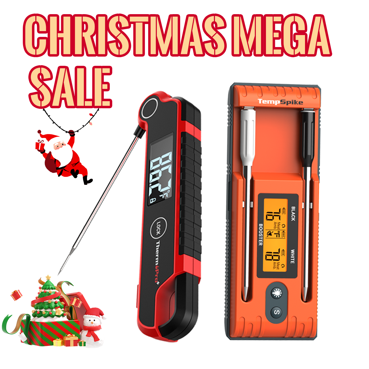 Value Pack - TP962 TempSpike Bluetooth Wireless Meat Thermometer & TP620 Instant Read Meat Thermometer-Marketing