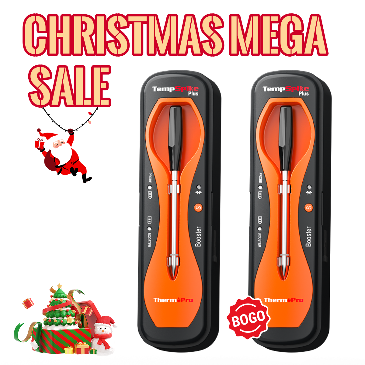 Buy 1 Get 1 FREE- TP970 TempSpike Plus Wireless Meat Thermometer