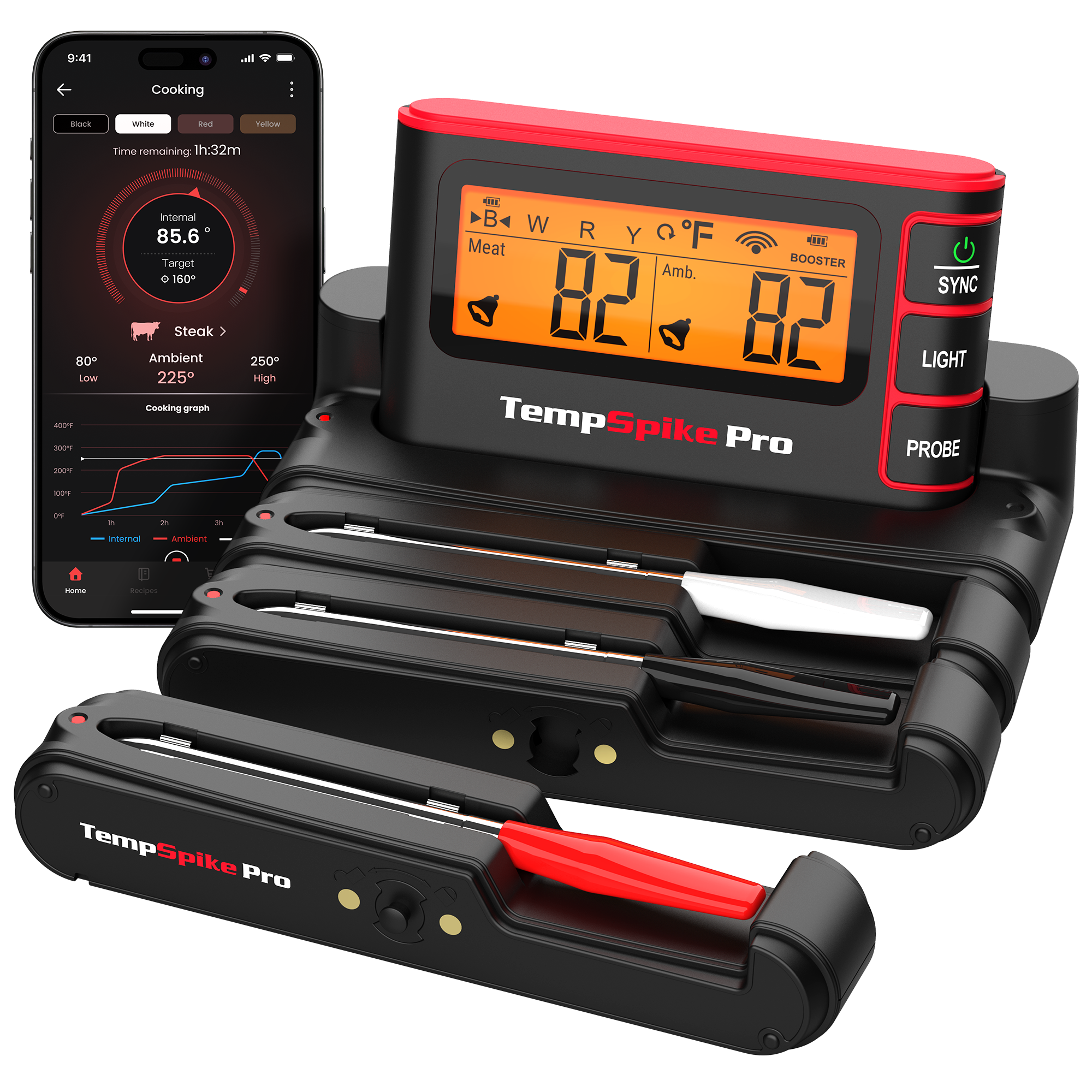TP980 TempSpike Pro Wi-Fi Meat Thermometer