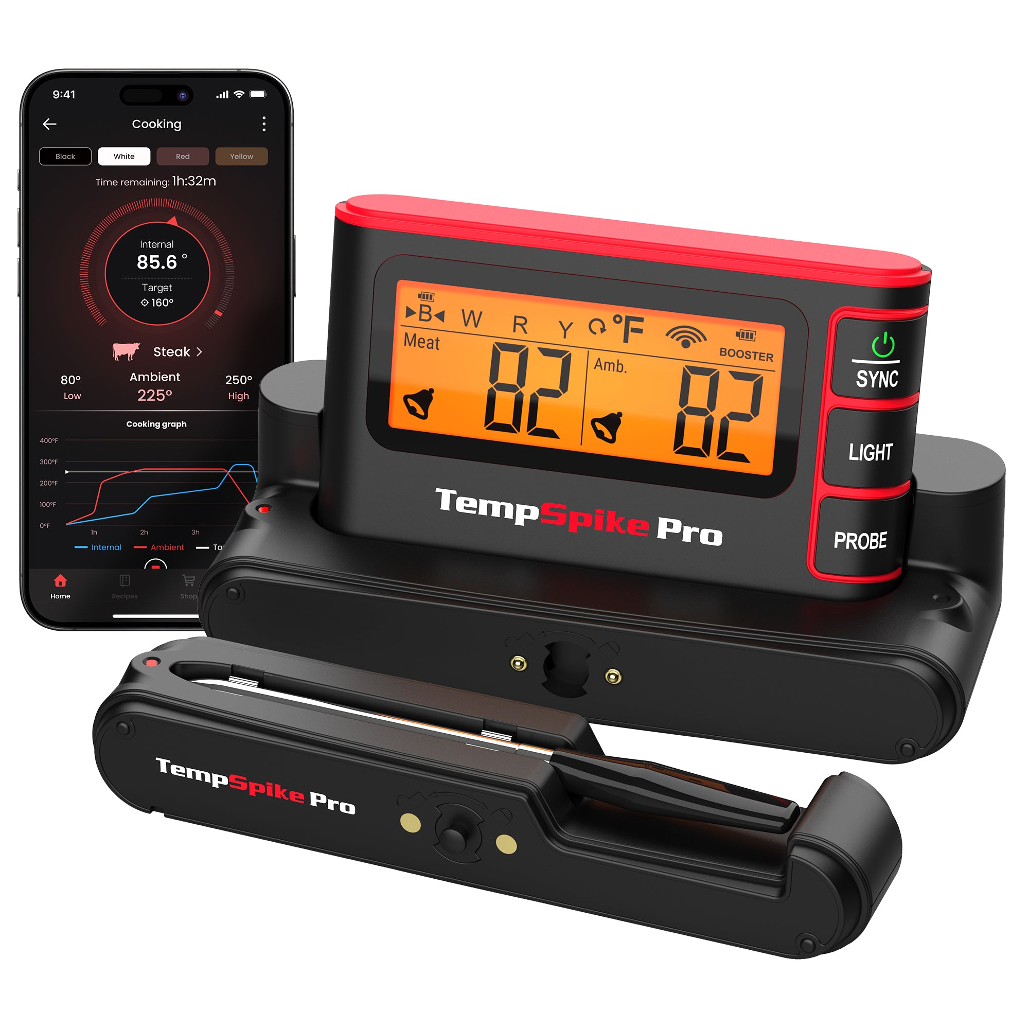 TP980 TempSpike Pro Wi-Fi Meat Thermometer