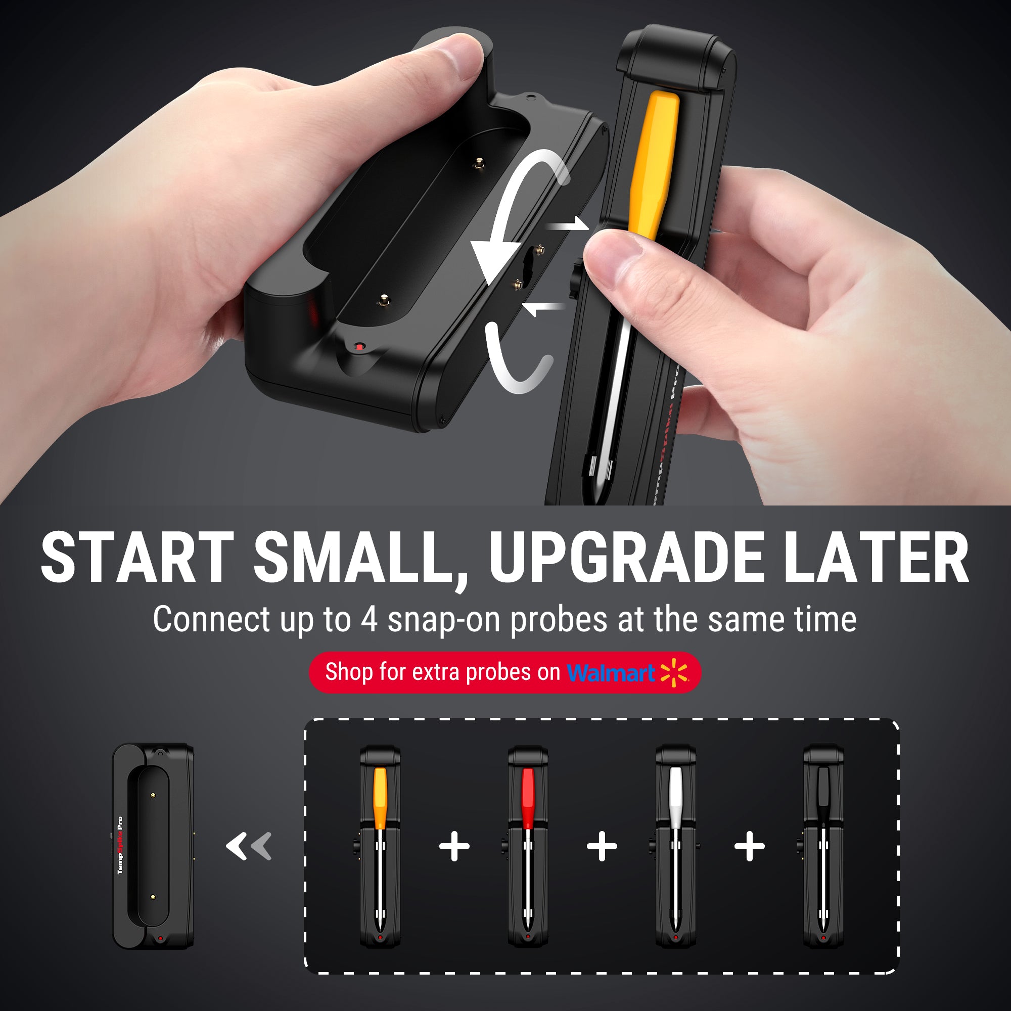 Value Pack: TP980 TempSpike Pro Wi-Fi Meat Thermometer-1 Probe & TP622 Lightning One-Second Instant-Read Meat Thermometer