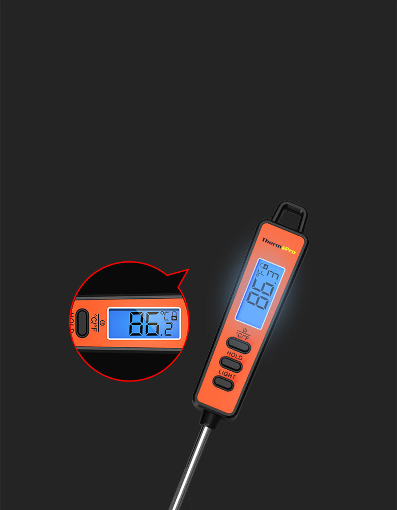 TP01A Instant Read Meat Thermometer
