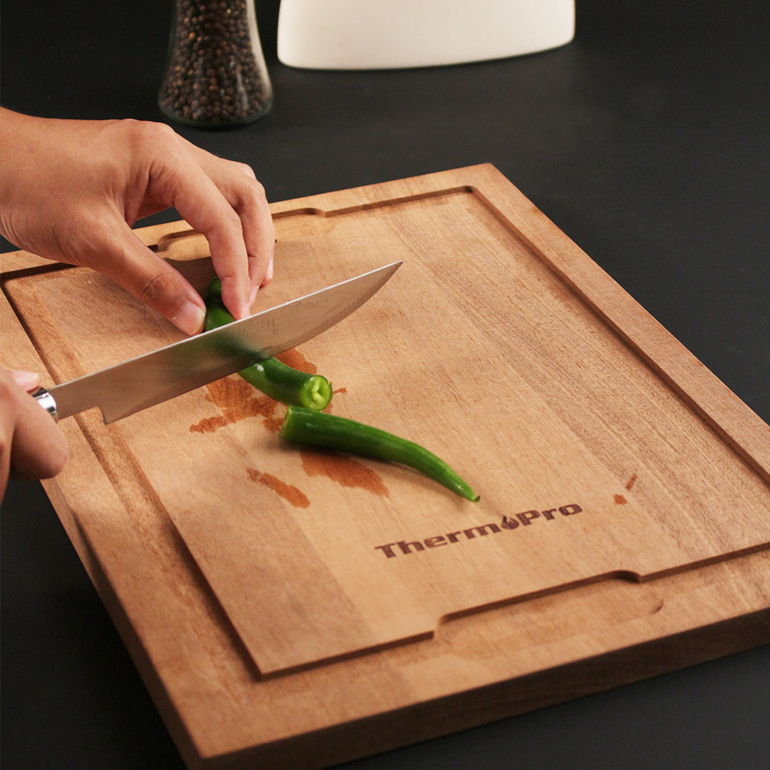 ThermoPro Sapele Wood Cutting Board