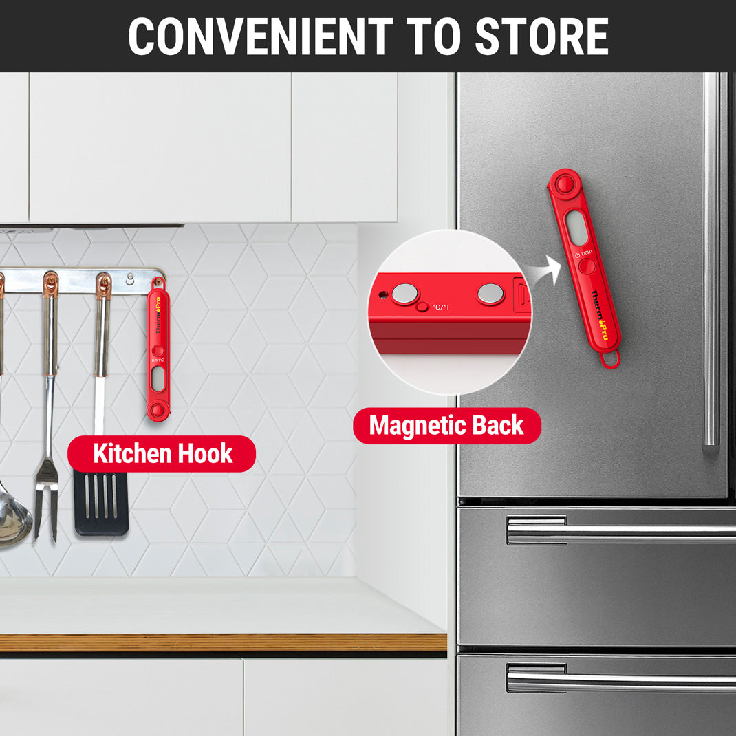 TP03B Instant Read Meat Thermometer