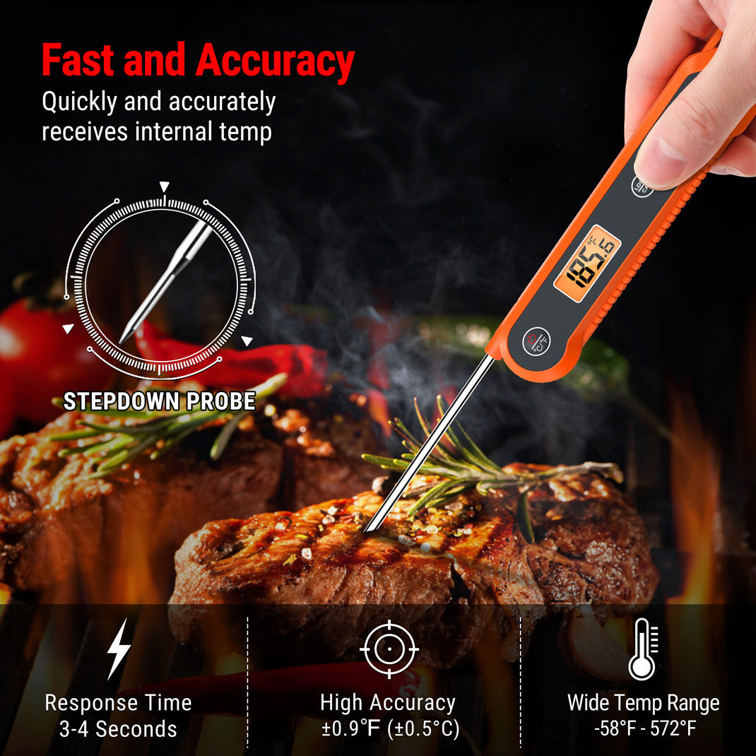 Termómetro de lectura instantánea para carne TP03H