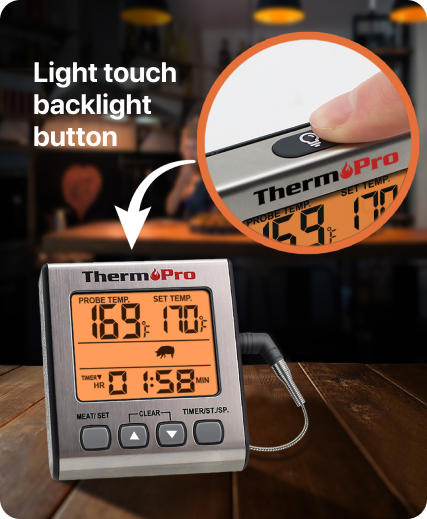 Thermomètre à viande sans rinçage TP16S