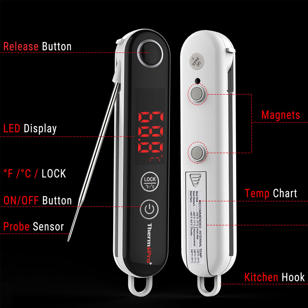 TP18S Instant-Read Meat Thermometer