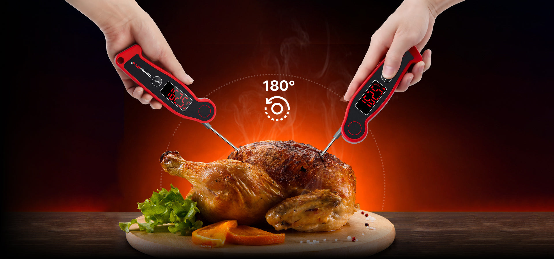 TP19 Instant Read Meat Thermometer
