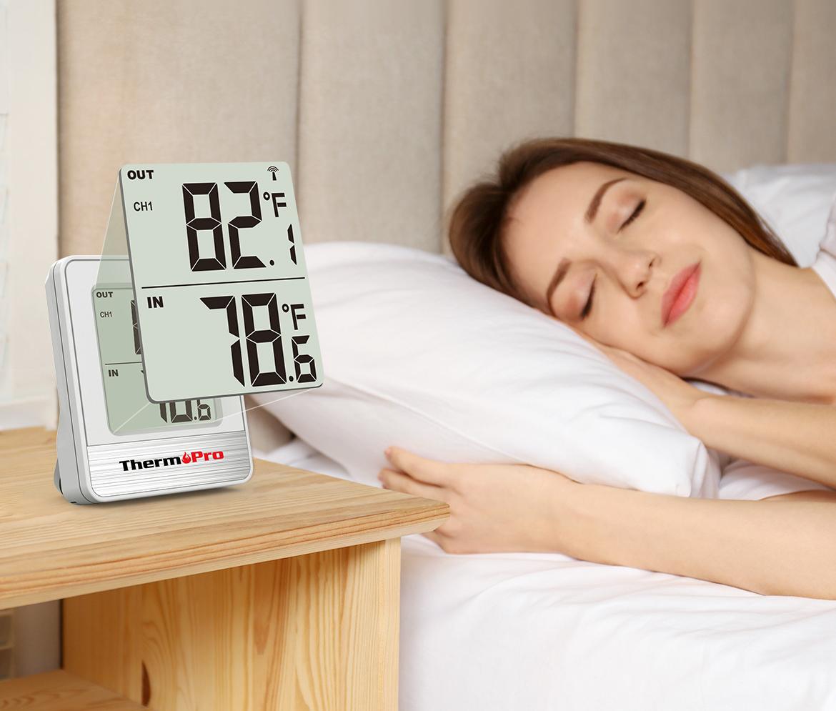 TP200B Wireless Indoor/Outdoor Thermometer Hygrometer